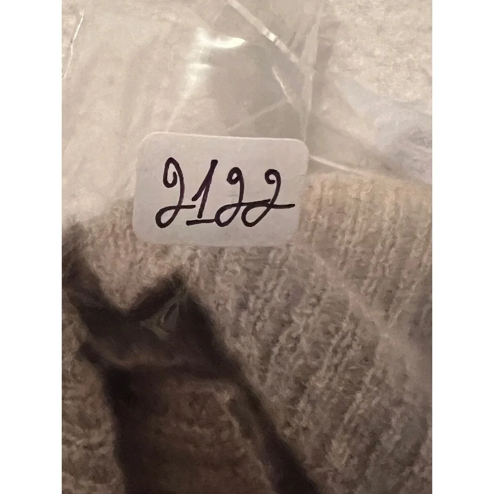 C by Bloomingdales Cashmere Sweater Women's Medium Beige Tan - Picture 10 of 10